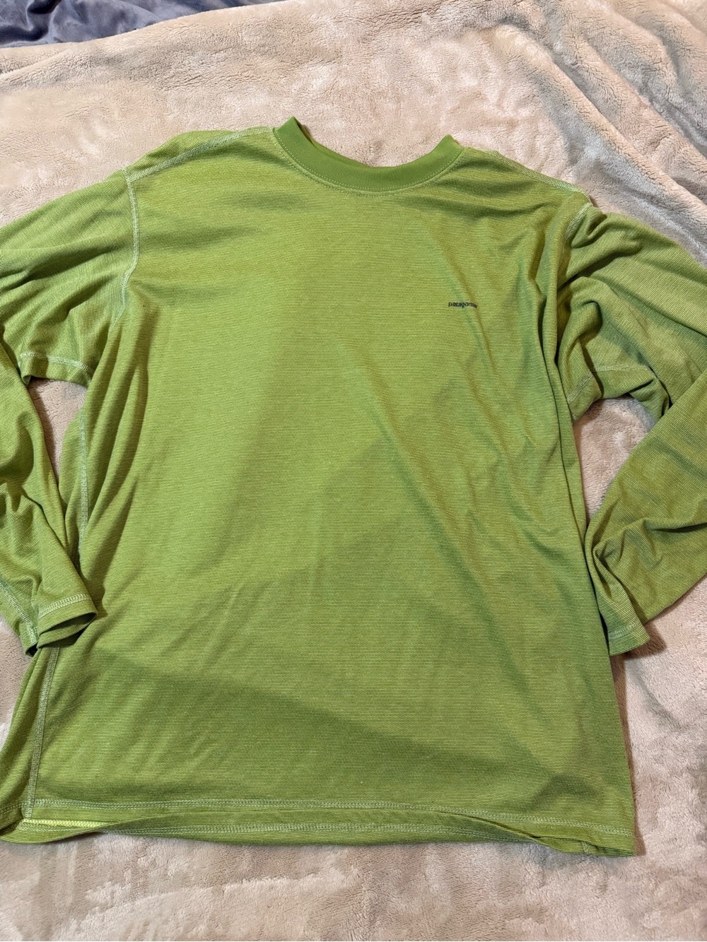 Patagonia Men’s Capilene Long Sleeve Baselayer Shirt Green XL